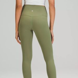 Lululemon Align High-rise Pant  25” in Rosemary Green